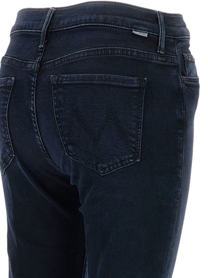 Mother Flared Leg Jeans With Classic Five-Pocket Design