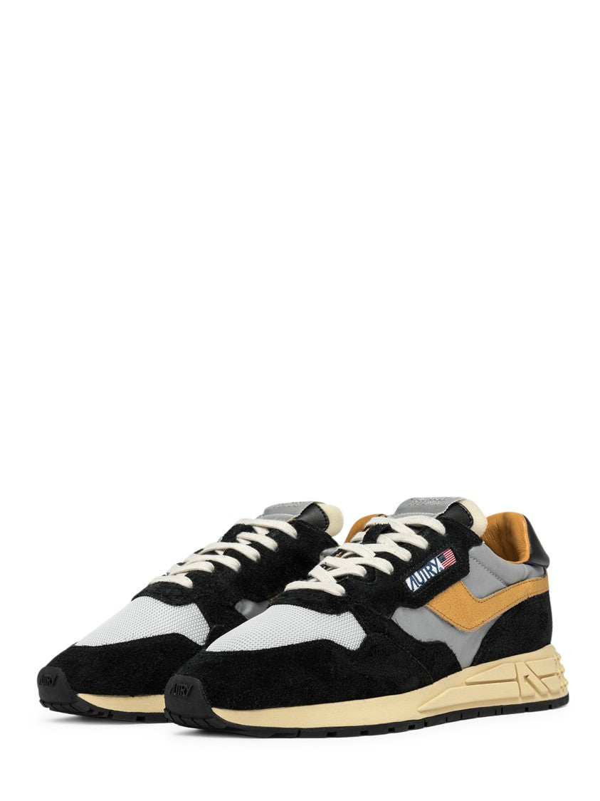 Autry Low-Top Sneakers With Mesh And Suede Overlays