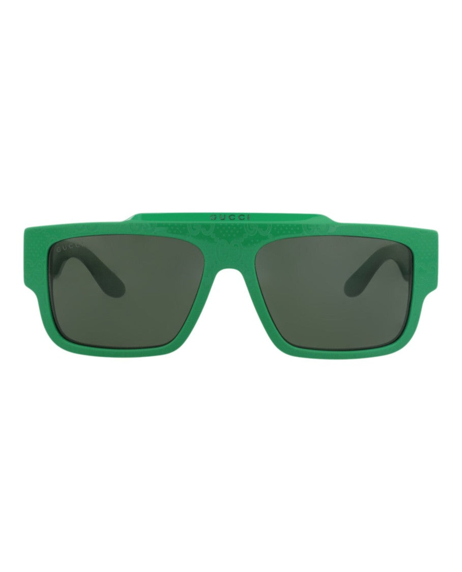 Gucci Square-Frame Sunglasses In Recycled Acetate