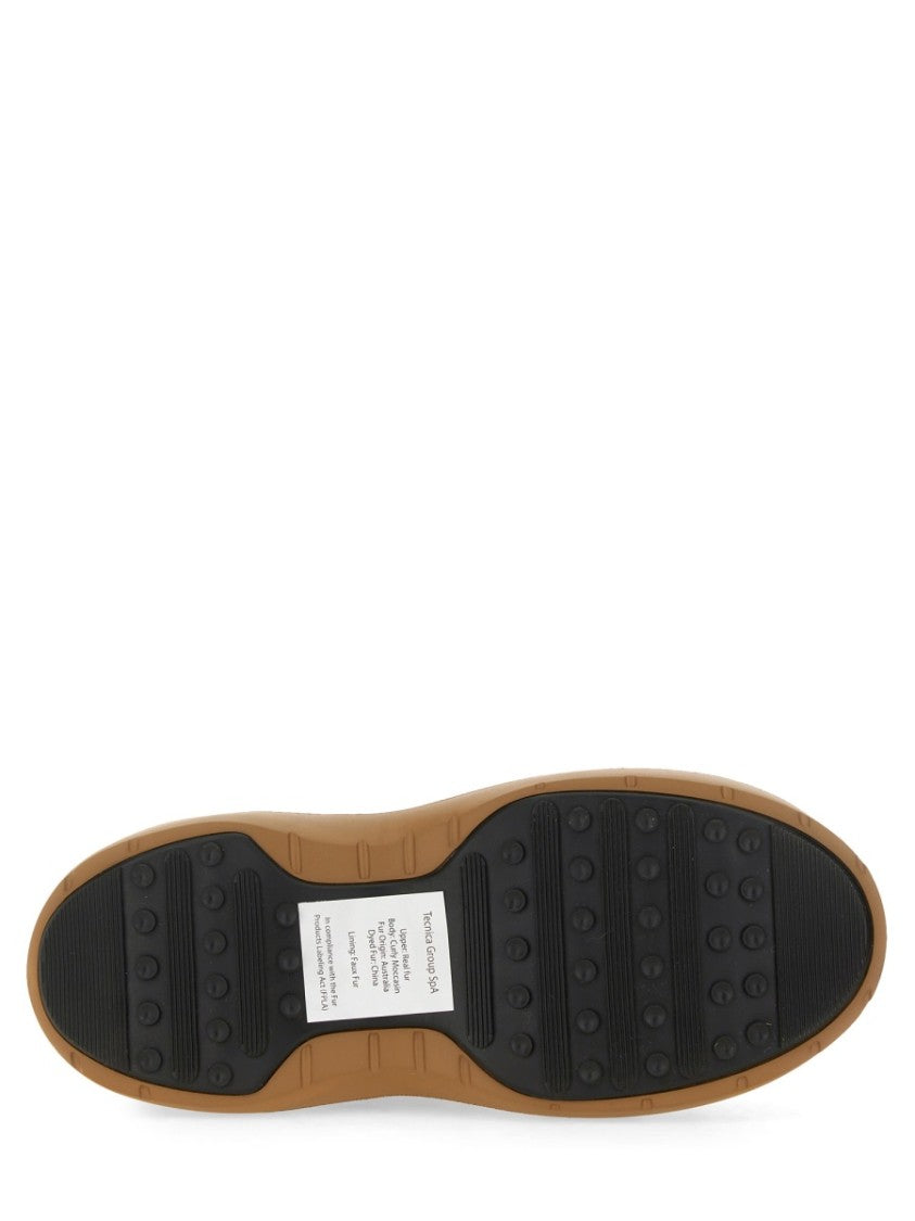 Moon Boot Mid-Height Suede And Shearling Stivale Luna Boots