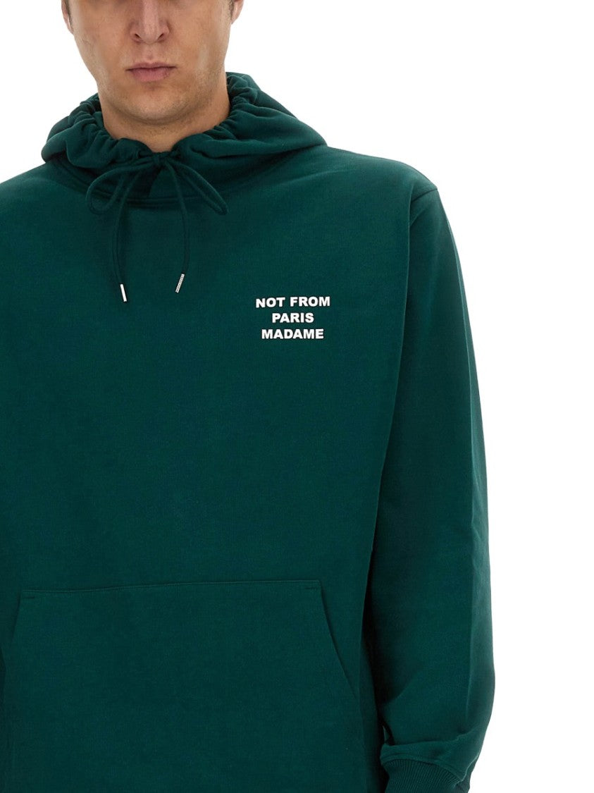 Drôle De Monsieur "Slogan" Sweatshirt