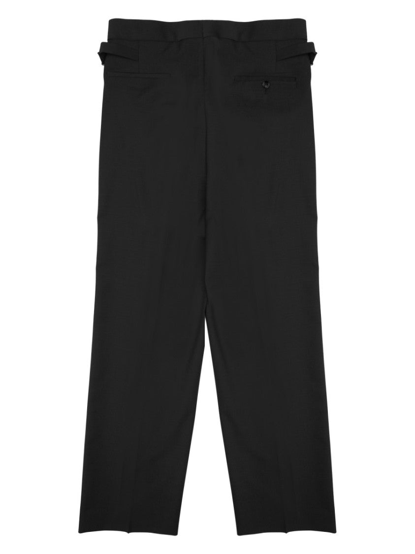 Be Able Straight-Leg Trousers With Subtle Pleats And Adjuster Buckles