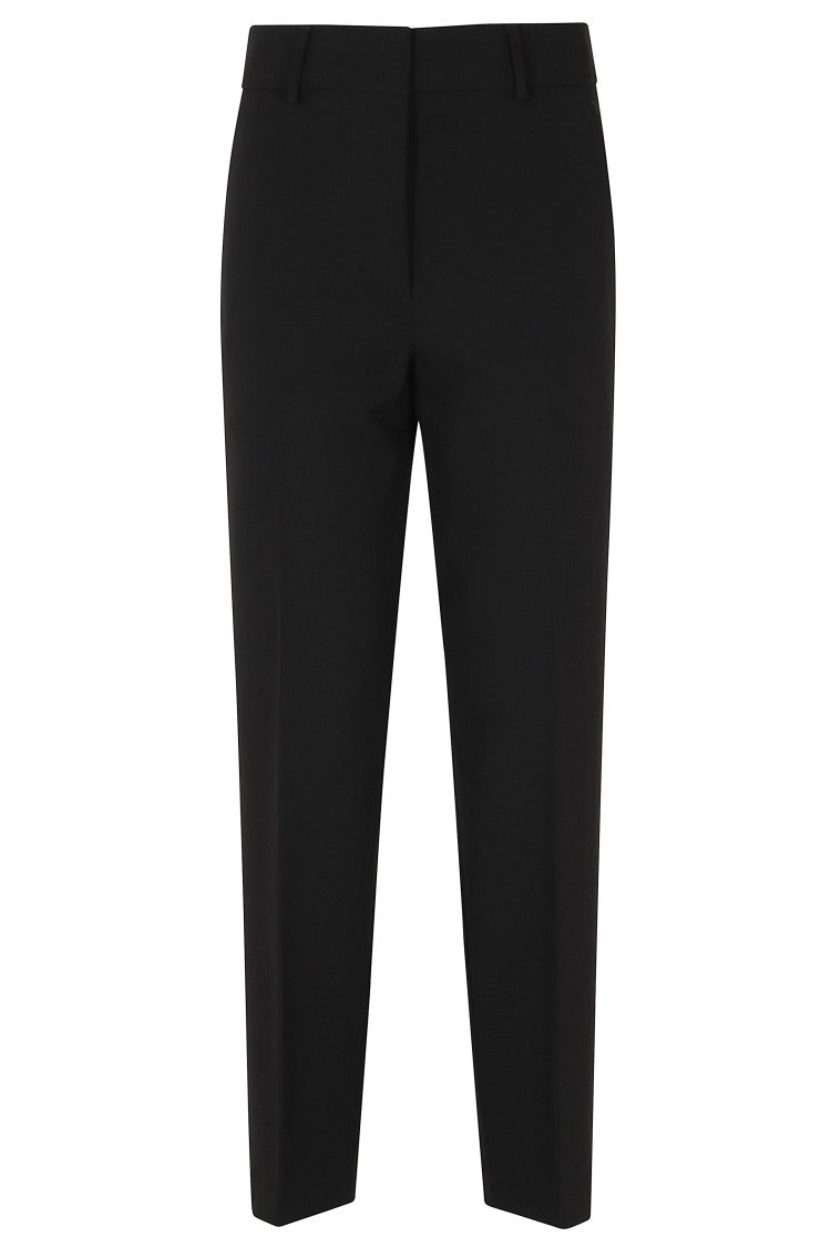 Seventy Black Straight-Leg Synthetic Pants