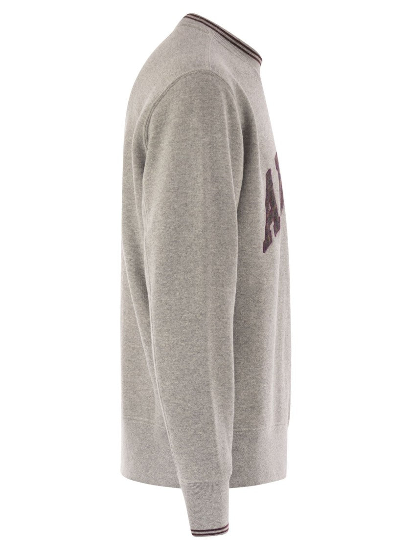 Autry Crew-Neck Sweatshirt With Logo