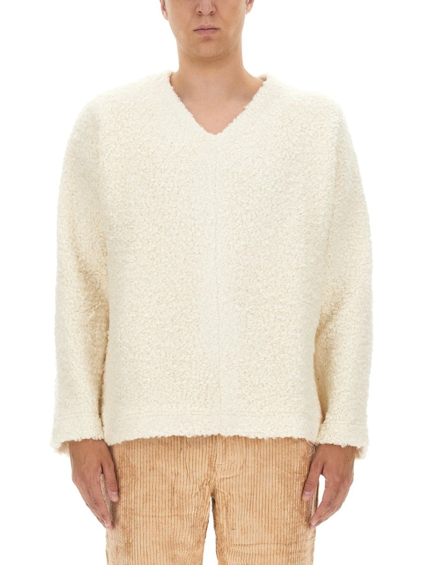 Séfr Relaxed Fit V-Neck Sweater