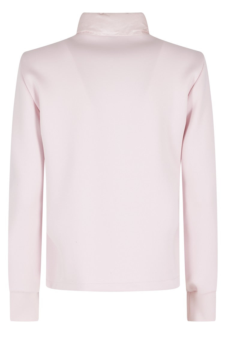 Blauer Pink Haskel Mandarin Collar Zippered Polyamide Down Jacket