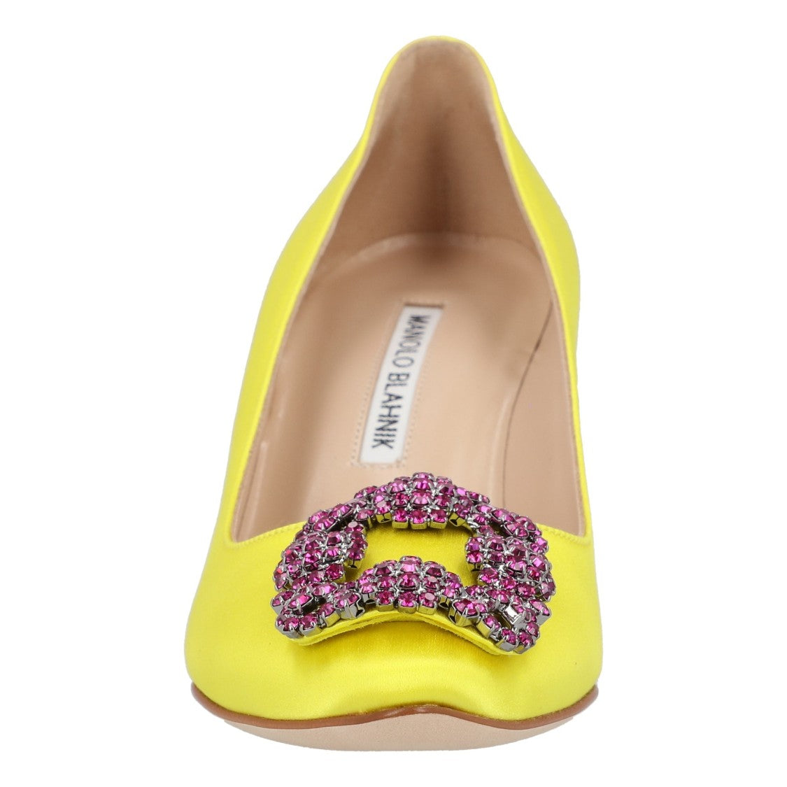Manolo Blahnik Hangisi 070 Pump Yellow