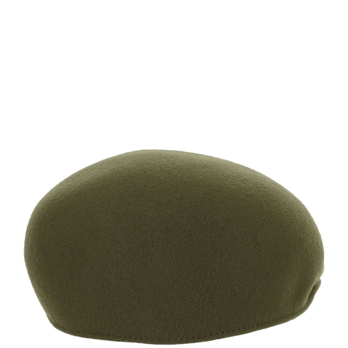 Alexia Alvarez De Toledo Green Stiff Wool Coppola Hat