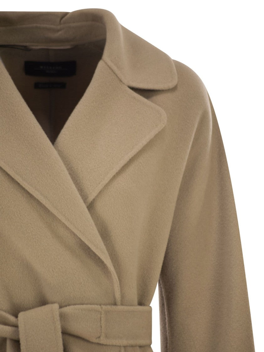 Max Mara Wkdcivada - Double Wool Blend Dressing Gown Coat