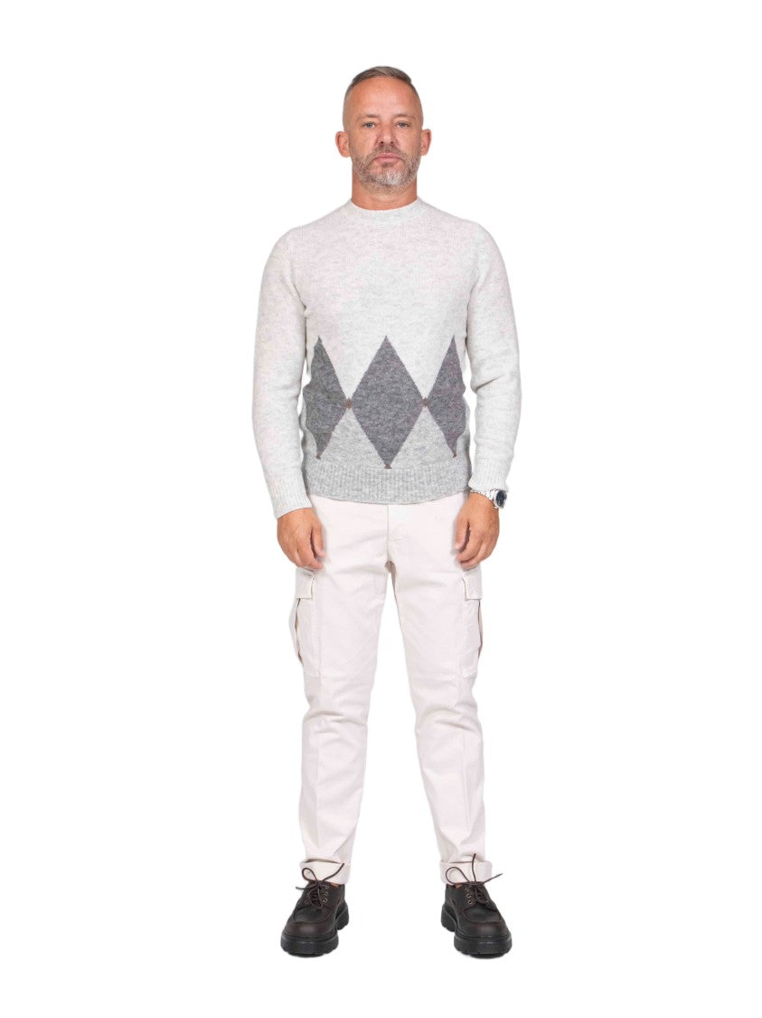 Ballantyne Argyle Crew Neck Sweater