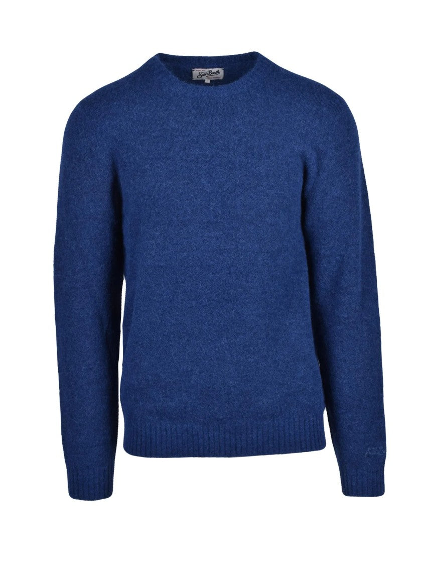 Mc2 Saint Barth Multicolor Alpaca-Blend Crewneck Sweater
