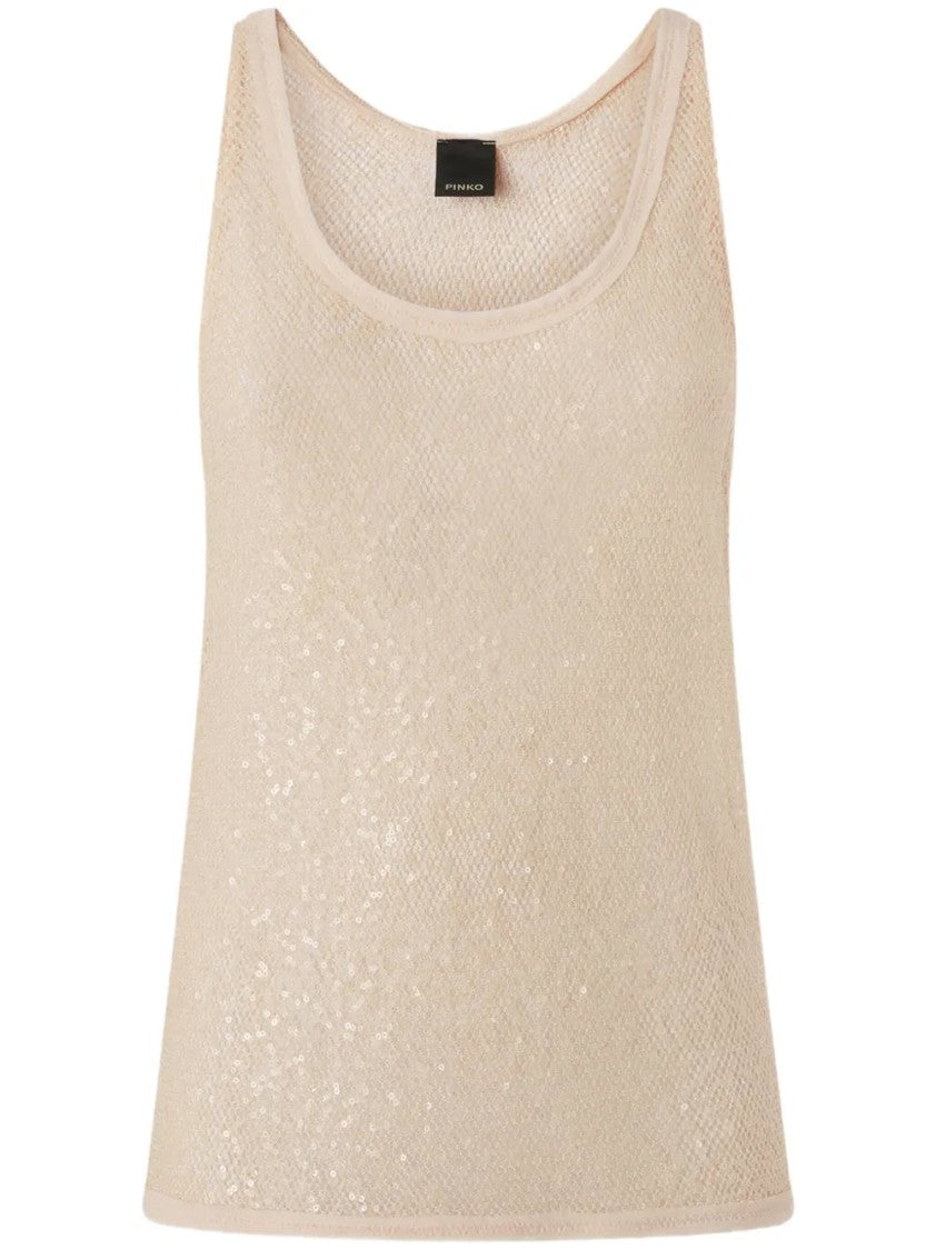 Pinko Sequinned Tank Top
