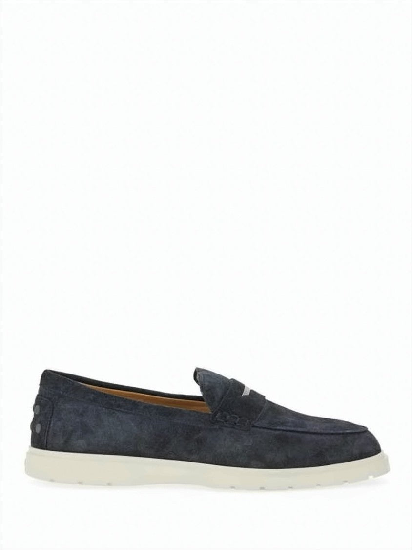 Tod's Soft Suede Leather Loafers