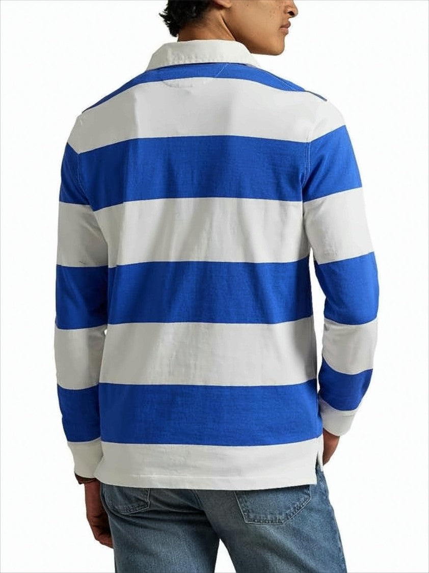 Polo Ralph Lauren Rugby-Style Long-Sleeve Polo Shirt With Classic Collar