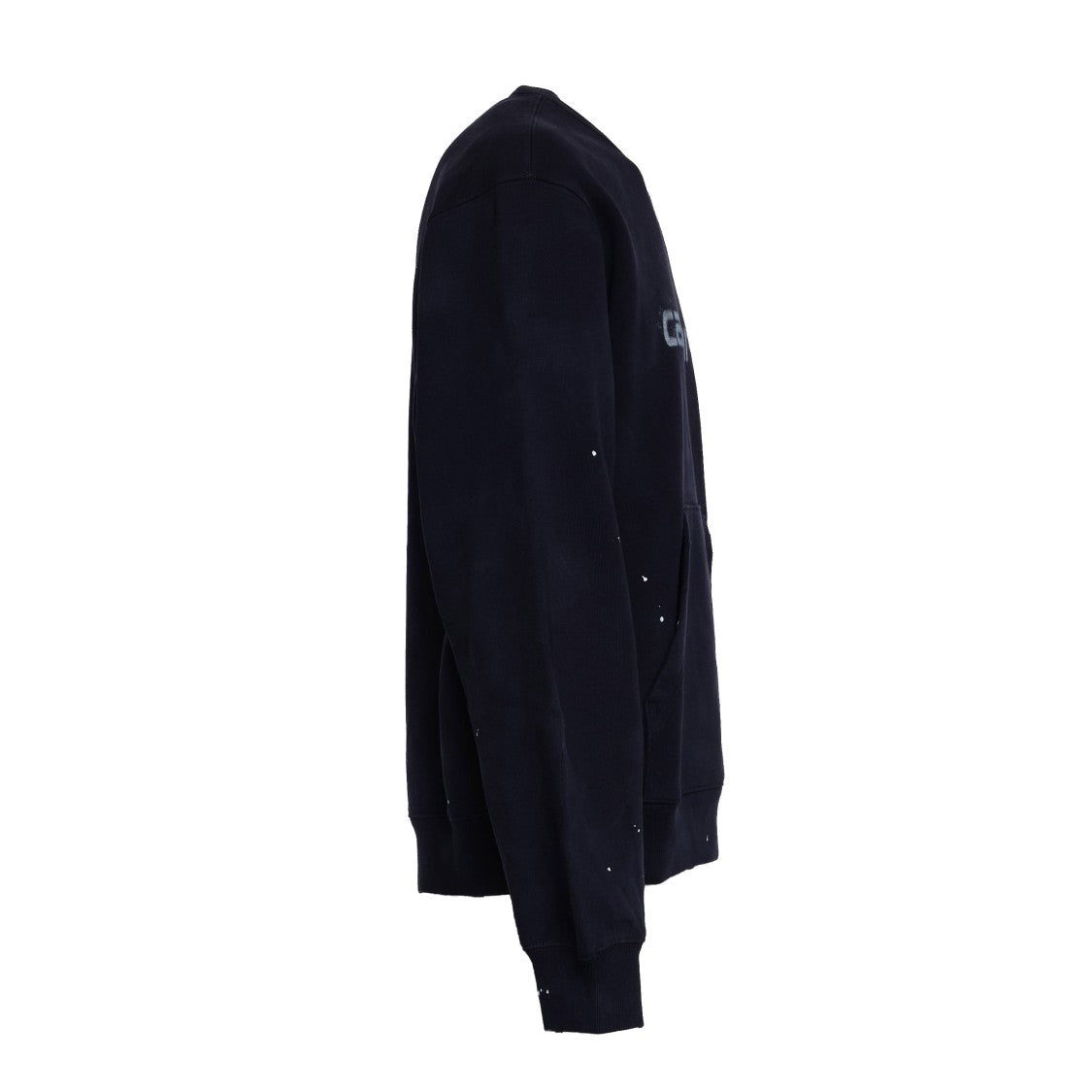 Carhartt Wip Heavyweight Cotton Sweatshirt With Distressed Treatment