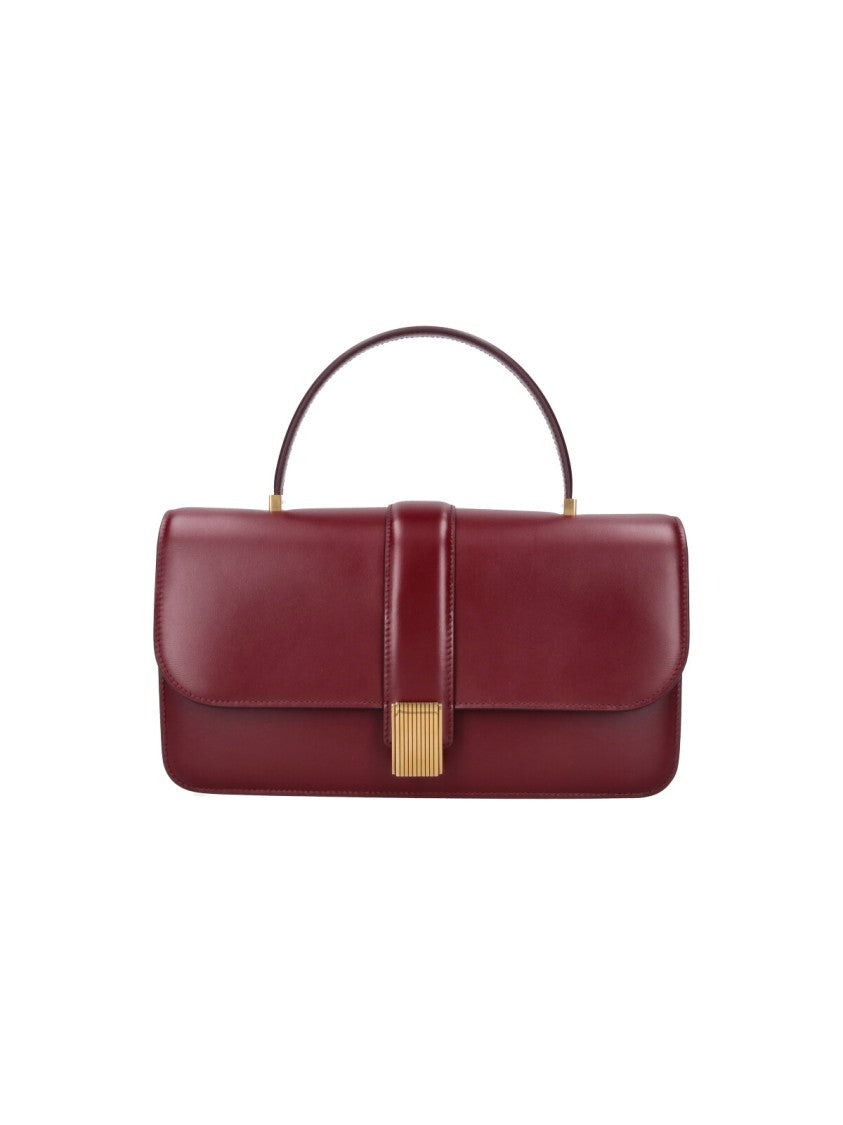 Khaite Red Medium Blake Flap-Closure Leather Handbag