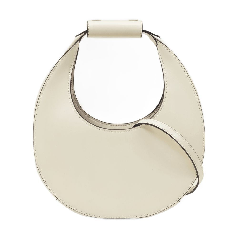 Staud Mini Moon Crossbody - Cream - Leather
