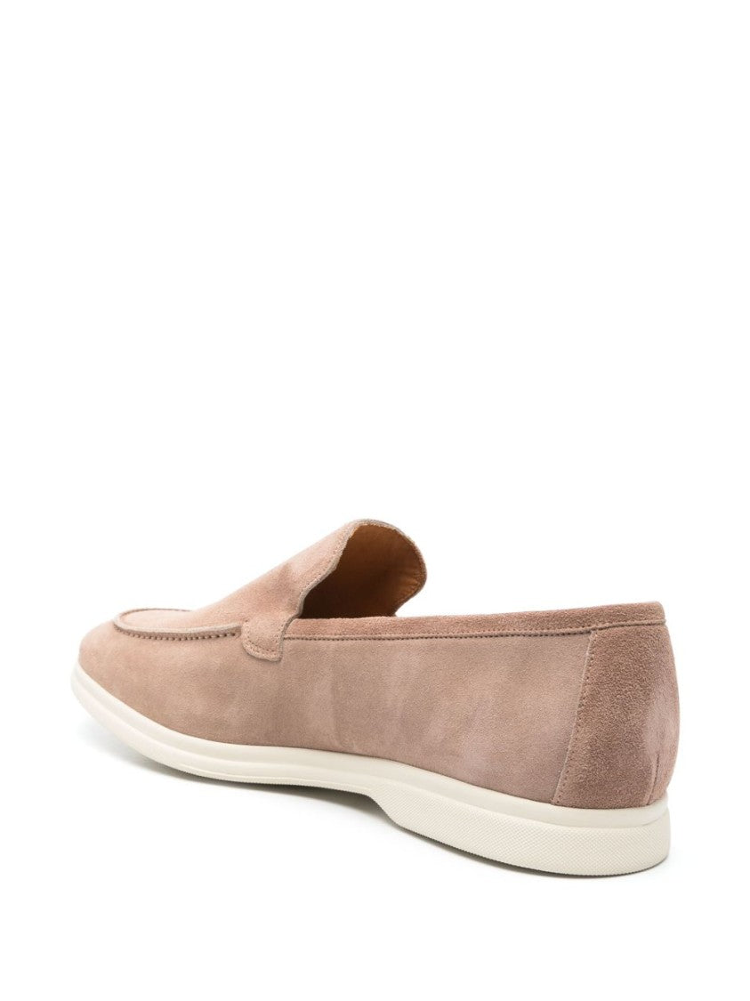 Tagliatore Calf Leather Slip-On Shoes With Modern Sole