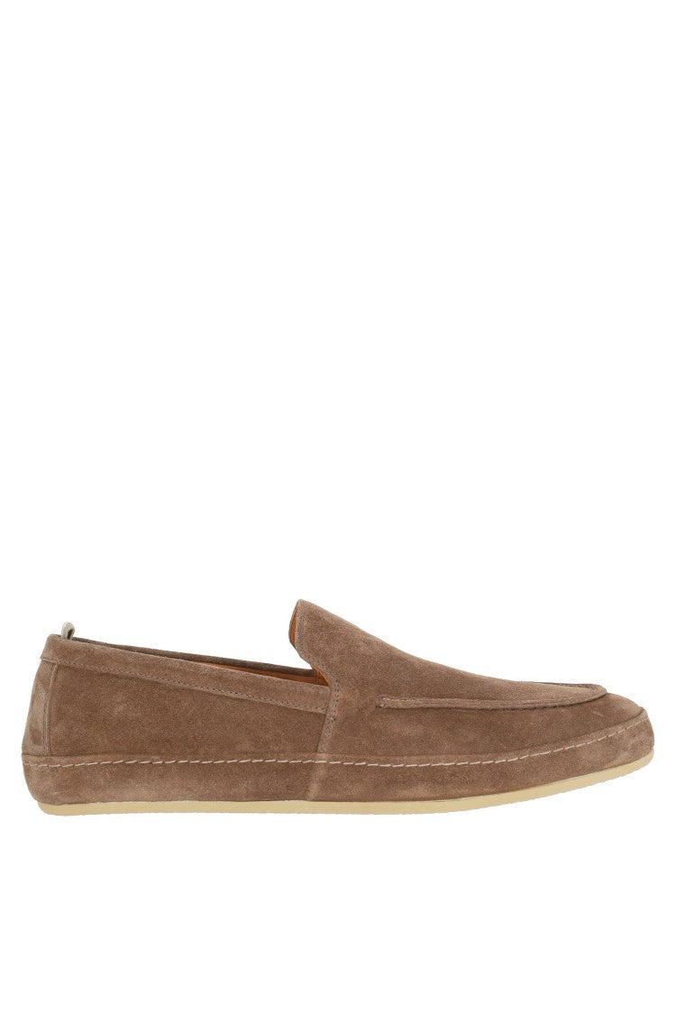 Officine Creative Line 001 Suede Bologna-Construction Moccasins