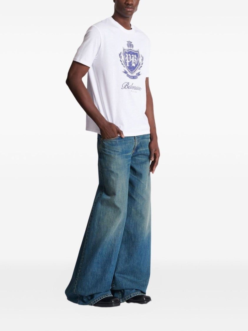 Balmain Graphic-Print T-Shirt