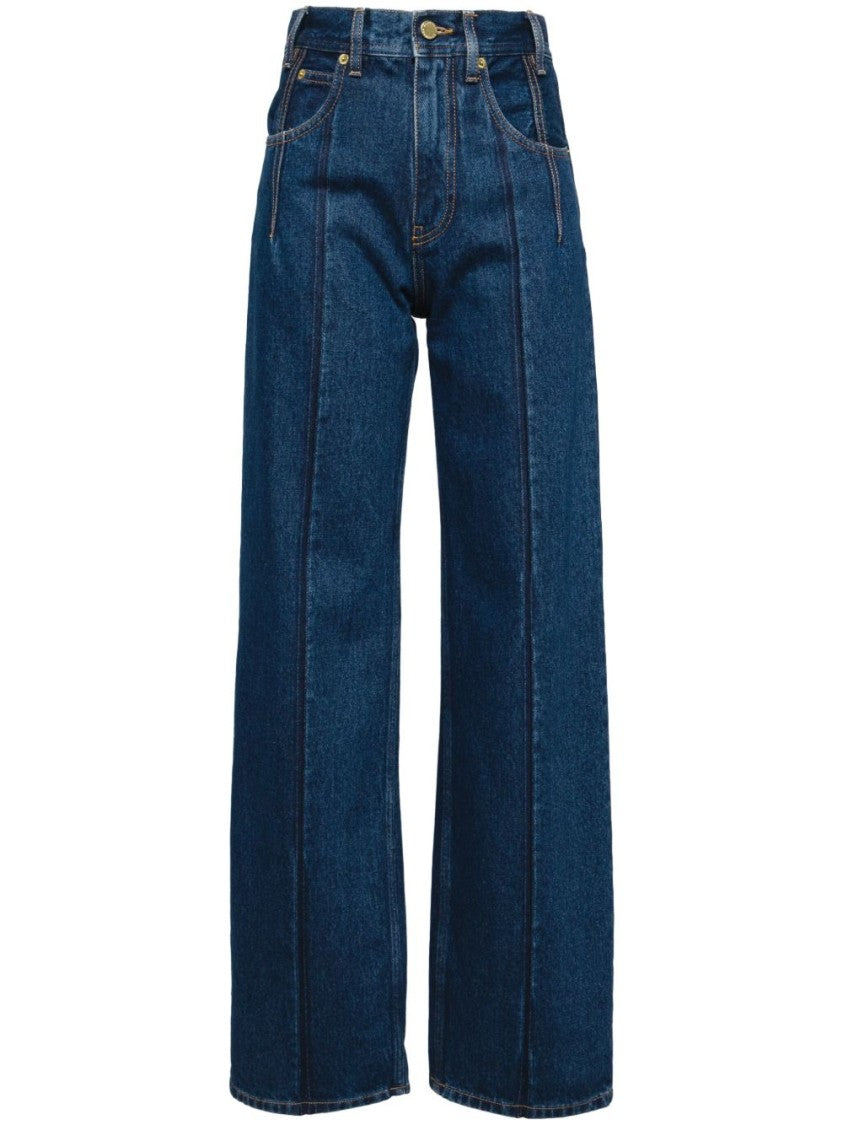 Darkpark High-Waisted Straight-Leg Jeans With Timeless Appeal