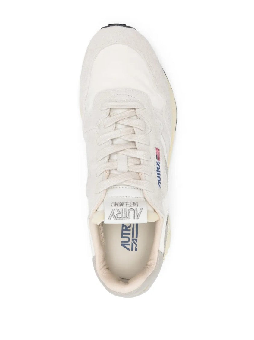 Autry Reelwind Low-Top Sneaker With Suede Overlays