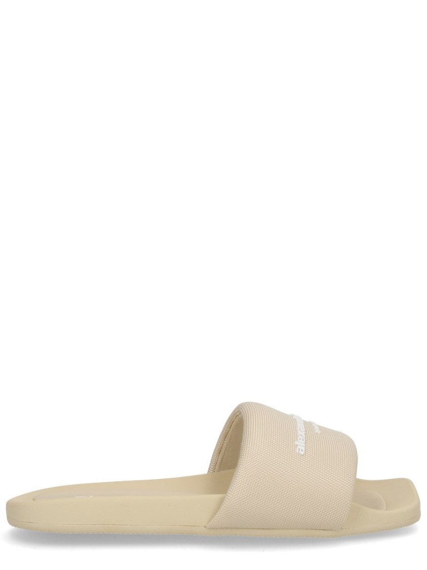 Alexander Wang Polyamide Minimalist Slip-On Slippers