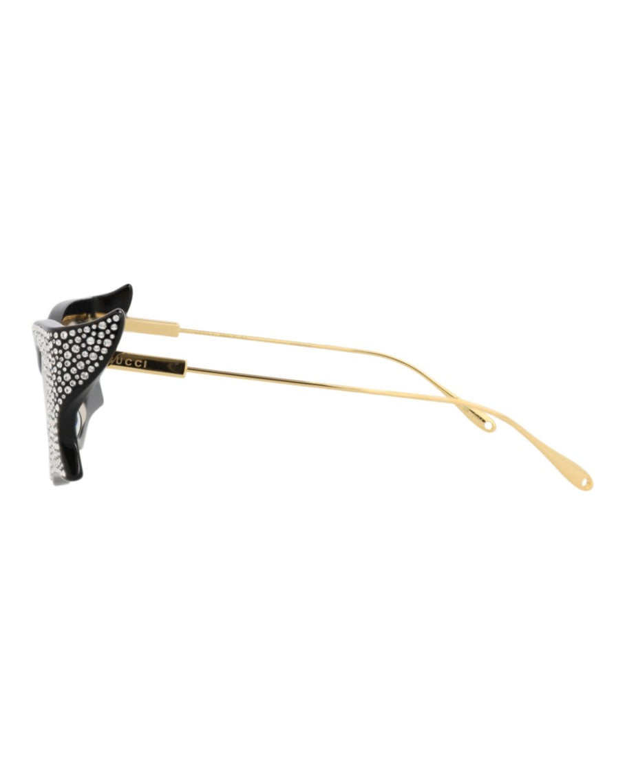 Gucci Cat Eye-Frame Recycled Acetate Sunglasses