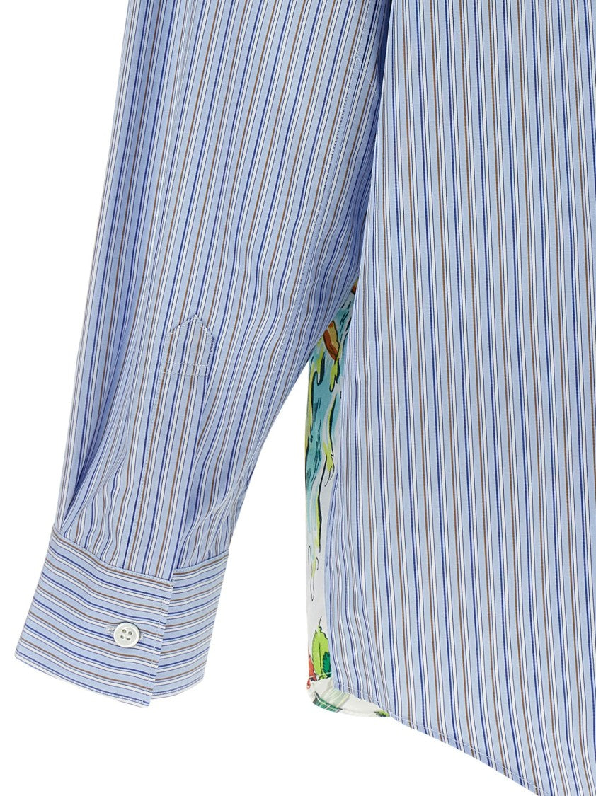 Comme Des Garçons Patterned Inserts Shirt