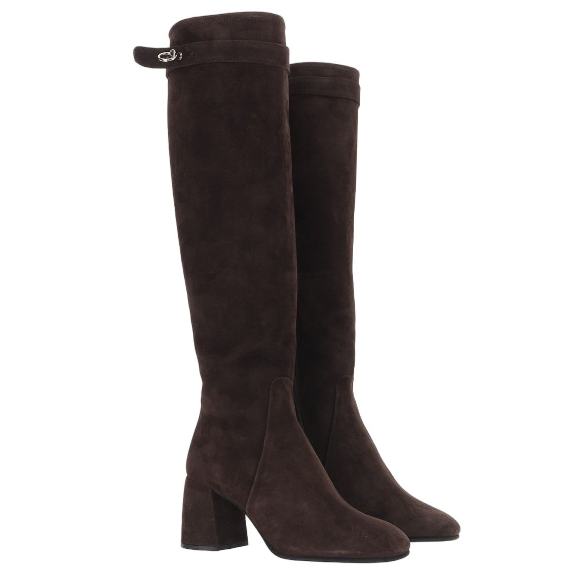 Poeve Goat Leather Knee-High Boots