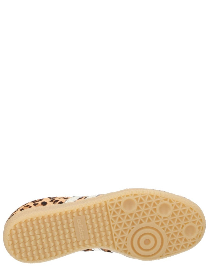 Adidas Originals Multicolor Leopard Print White Stripes Sneakers