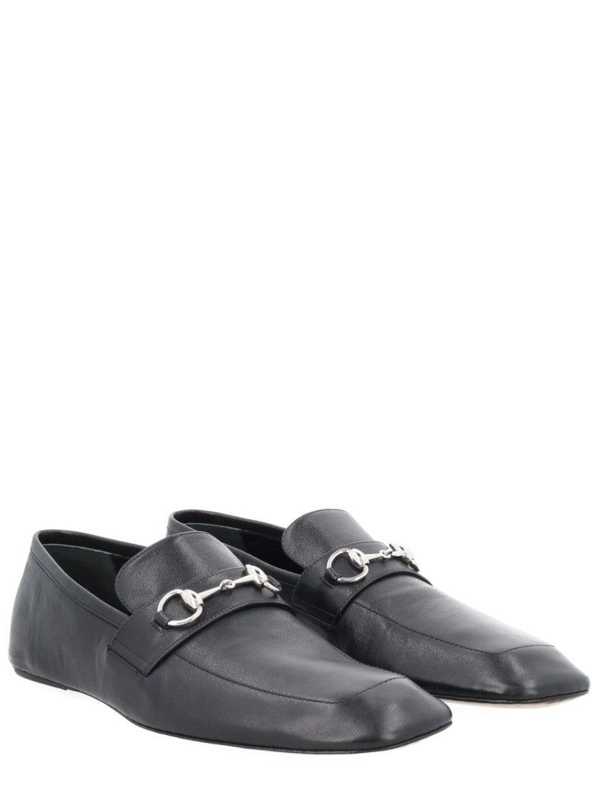 Gucci Ragazzo Horsebit Calf Leather Loafers