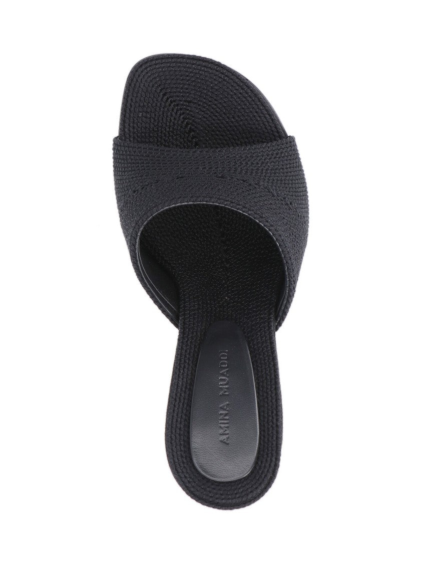 Amina Muaddi "Taylor" Pumps Black