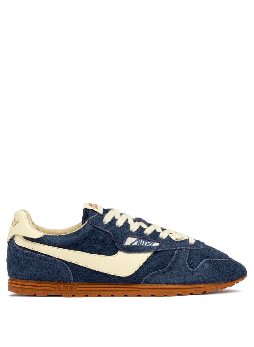 Autry Low-Top Sneakers In Suede And Leather