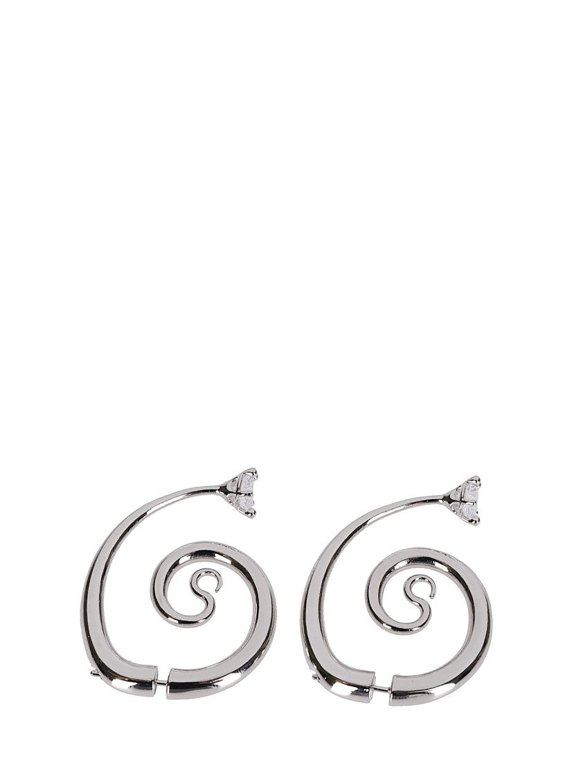 Panconesi Small Spiral Snake-Inspired Earrings