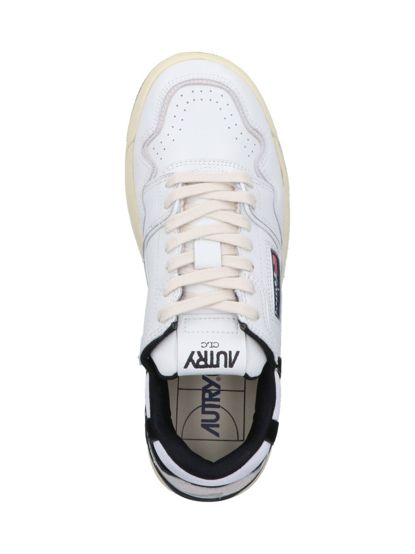 Autry "Clc" Low-Top Sneakers – White