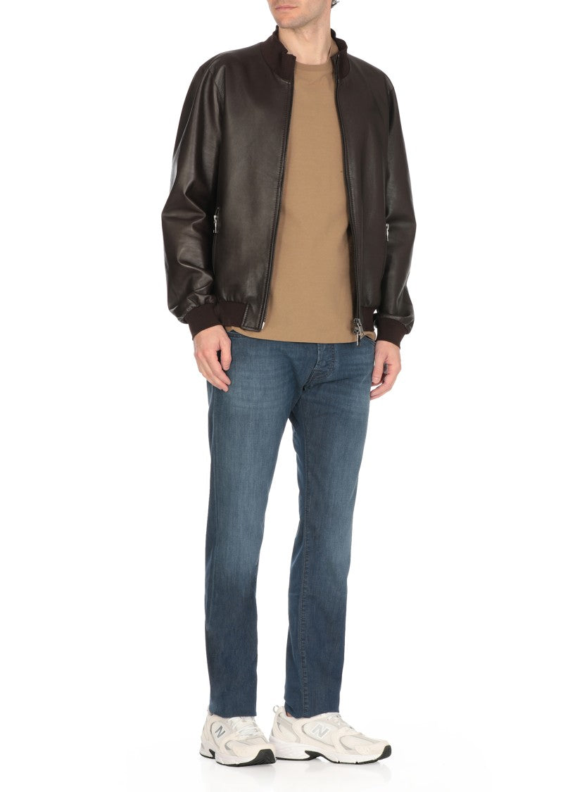 Jacob Cohen Blue Cotton Nick Jeans