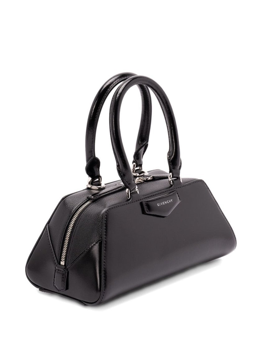 Givenchy Trapezoidal Black Calf Leather Bag