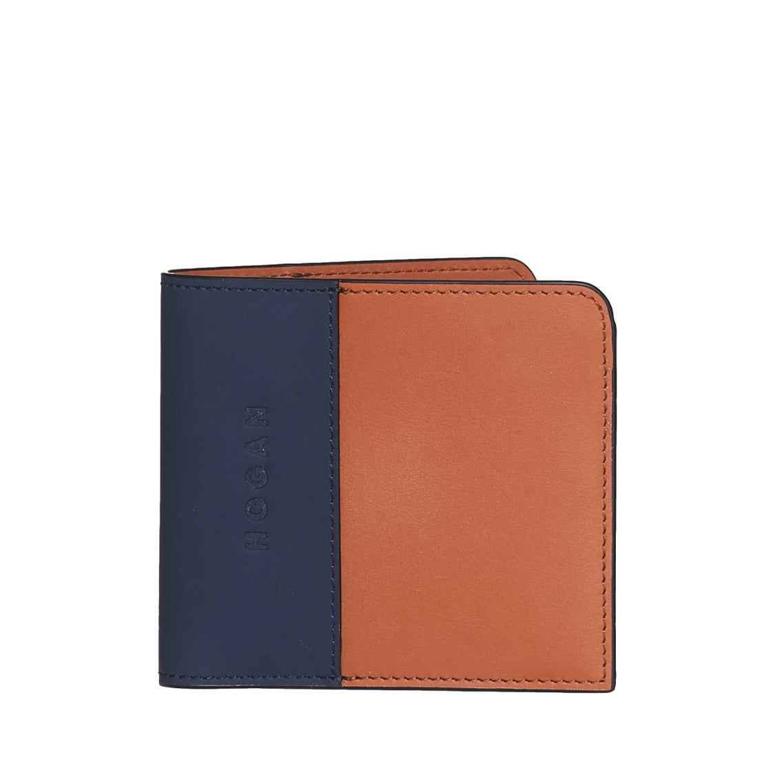 Hogan Leather And Blue Wallet