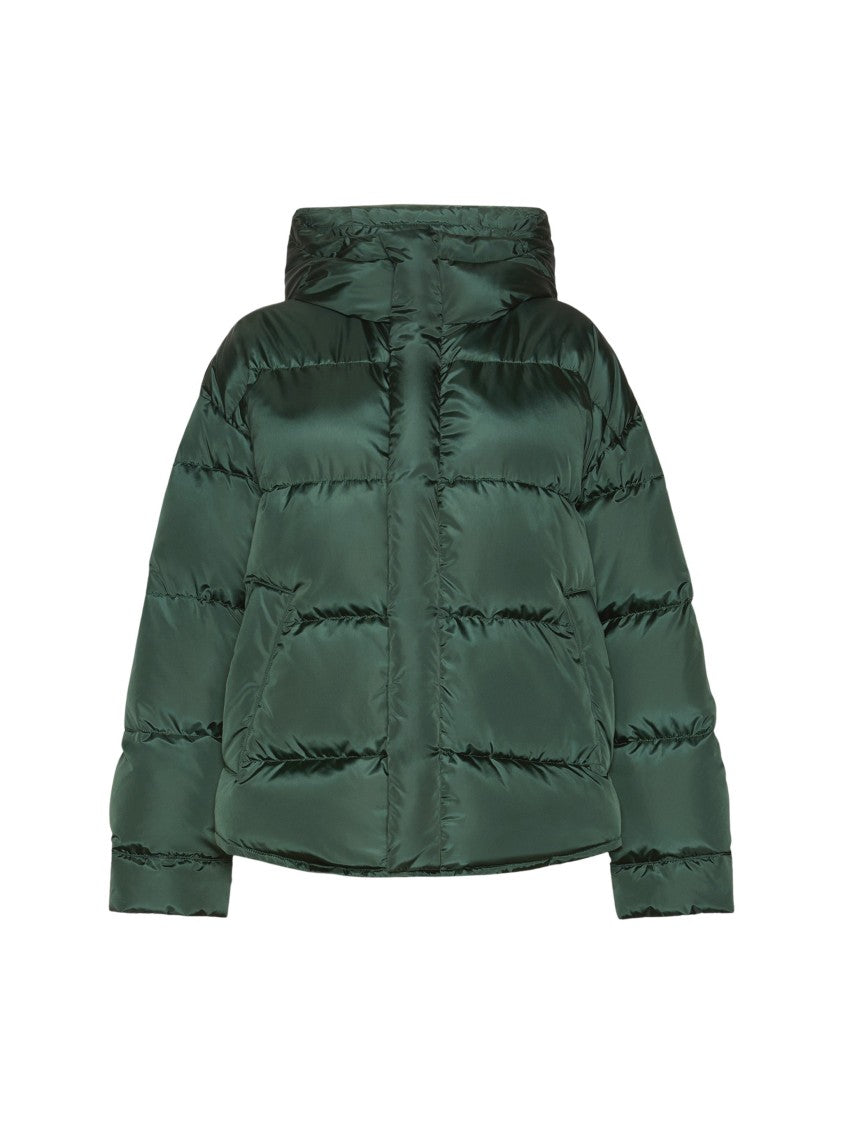 Weekend Short Down Jacket With Drawstring Hood And Goose-Down Padding
