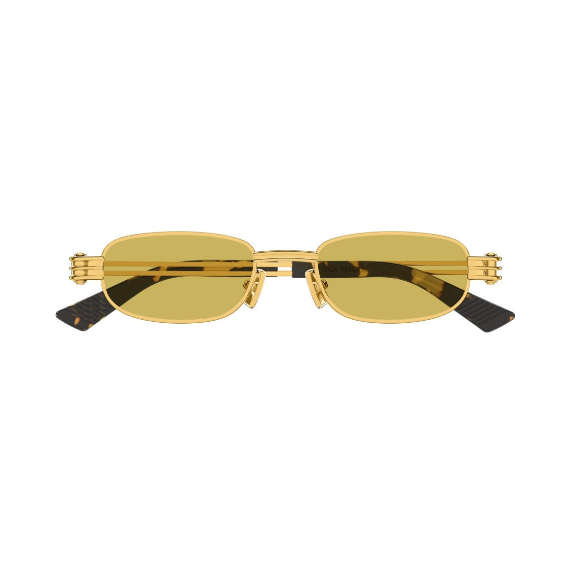 Bottega Veneta Bv1381s Rectangular Frame Sunglasses