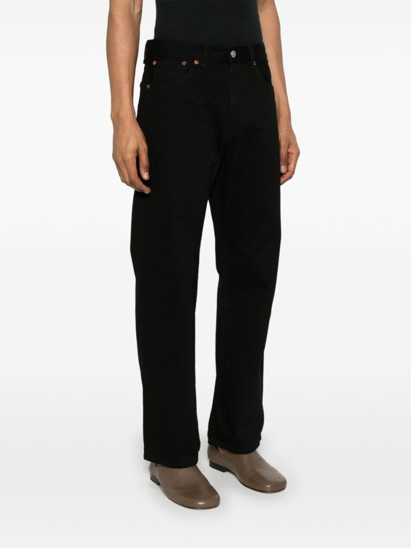 Our Legacy Black Third Cut Denim Jeans