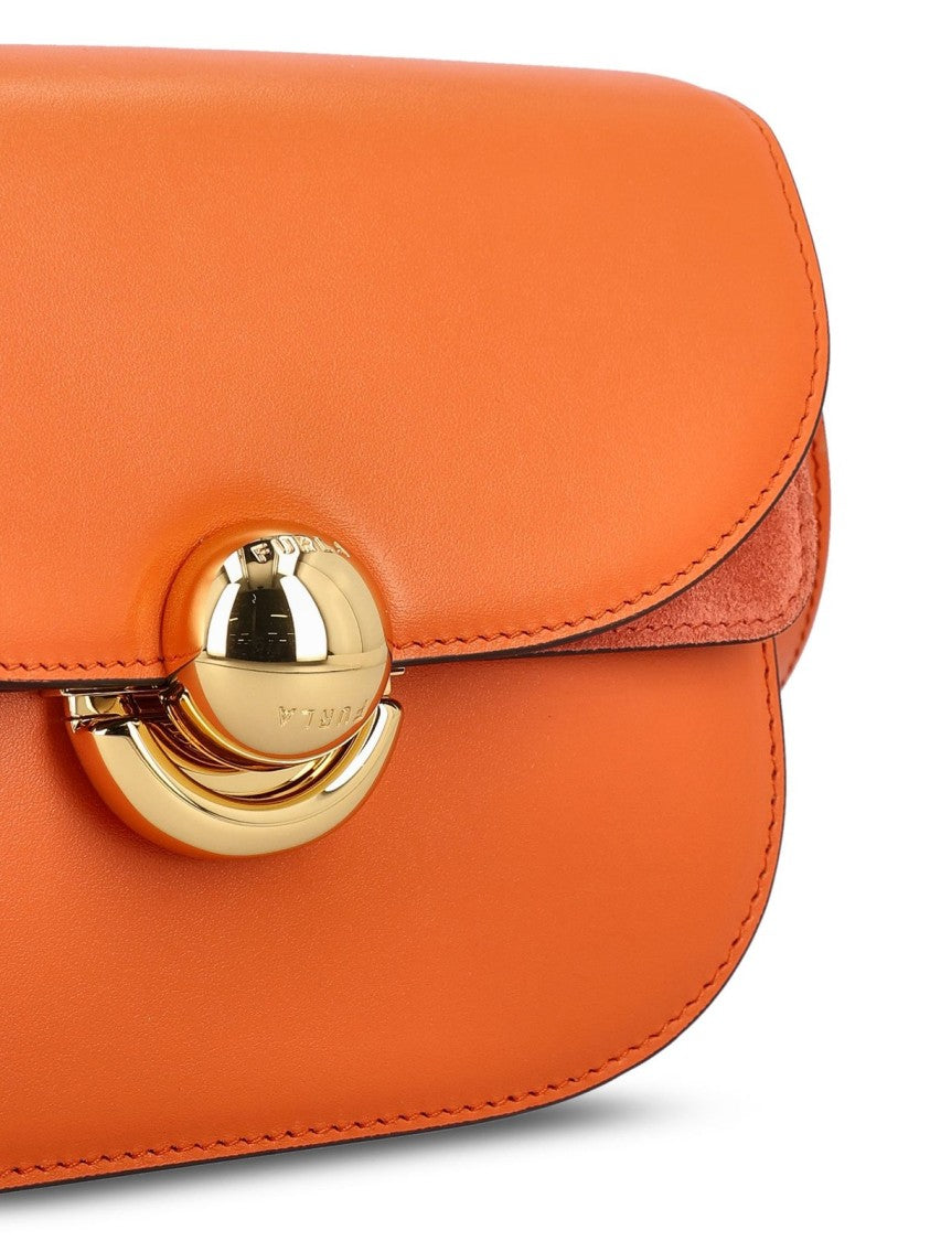 Furla Structured Minimalist Bag With Rounded Flap