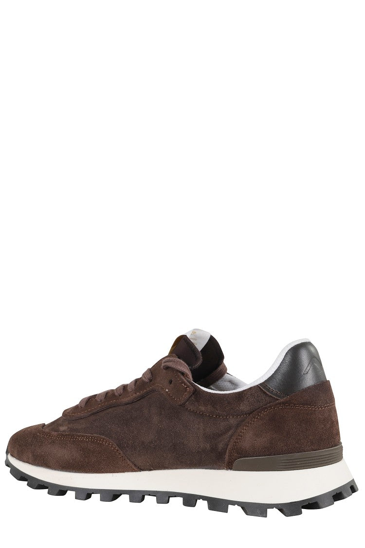No Map Society Deluxe Suede Low-Top Sneakers