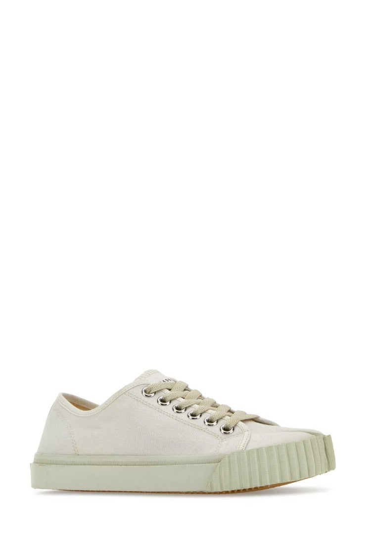 Maison Margiela White Canvas Tabi Sneakers