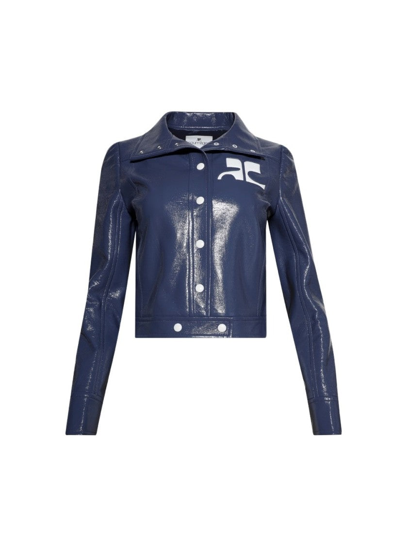 Courrèges Vinyle Reedition Jacket Dusk Blue