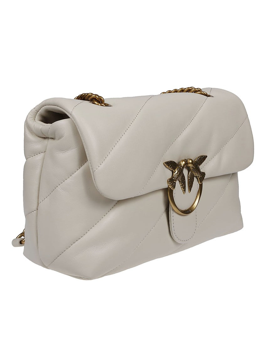 Pinko Love Classic Puff Sheepskin Shoulder Bag
