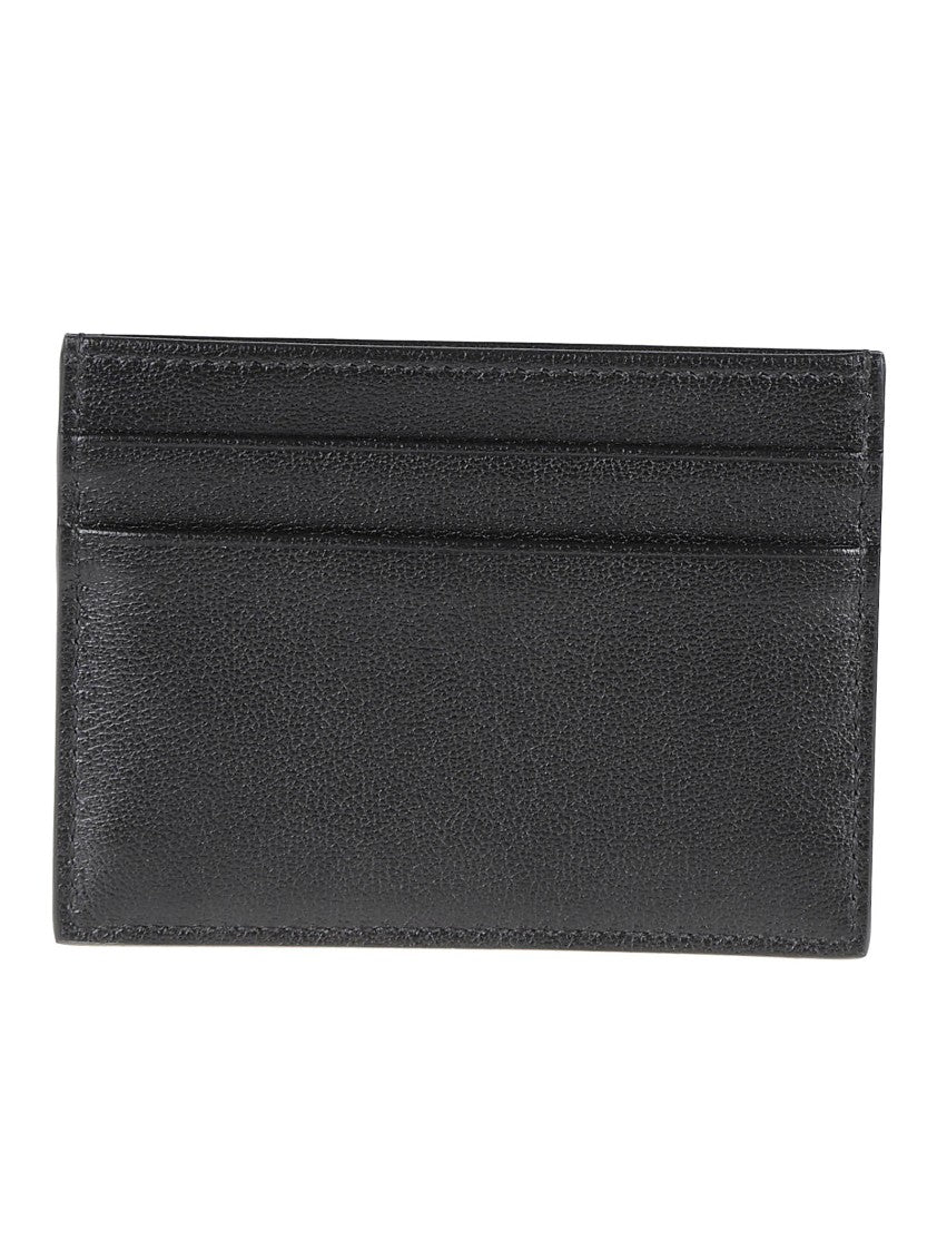 Dolce & Gabbana Rectangular Calf Leather Wallet With Elegant Logo