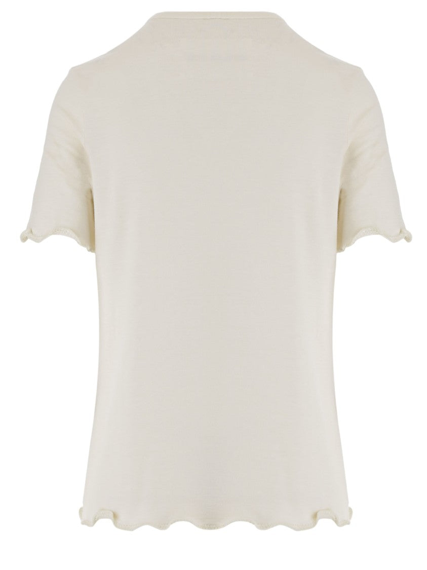 Jil Sander Silk Blend T-Shirt