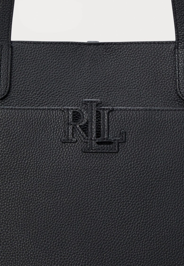 Lauren Ralph Lauren Black Cmryn Large Recycled Tote Bag